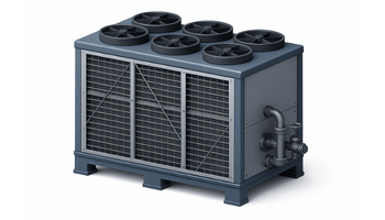 Compression and absorption chillers