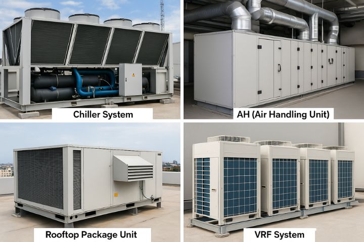 Main Types of Commercial HVAC Systems in Oman