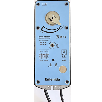 EF800 Series 20Nm Spring Return Fire and Smoke Damper Actuators