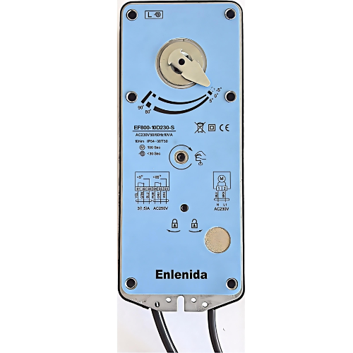 EF800 Series 20Nm Spring Return Fire and Smoke Damper Actuators EF800 Series 20Nm Spring Return Fire and Smoke Damper Actuators