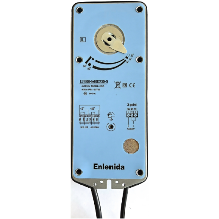 EF800 Series 40Nm Non-Spring Return Fire and Smoke Damper Actuators