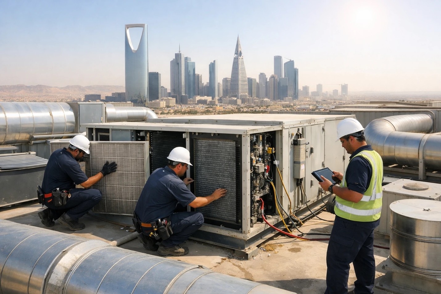 AHU Maintenance Checklist in Riyadh
