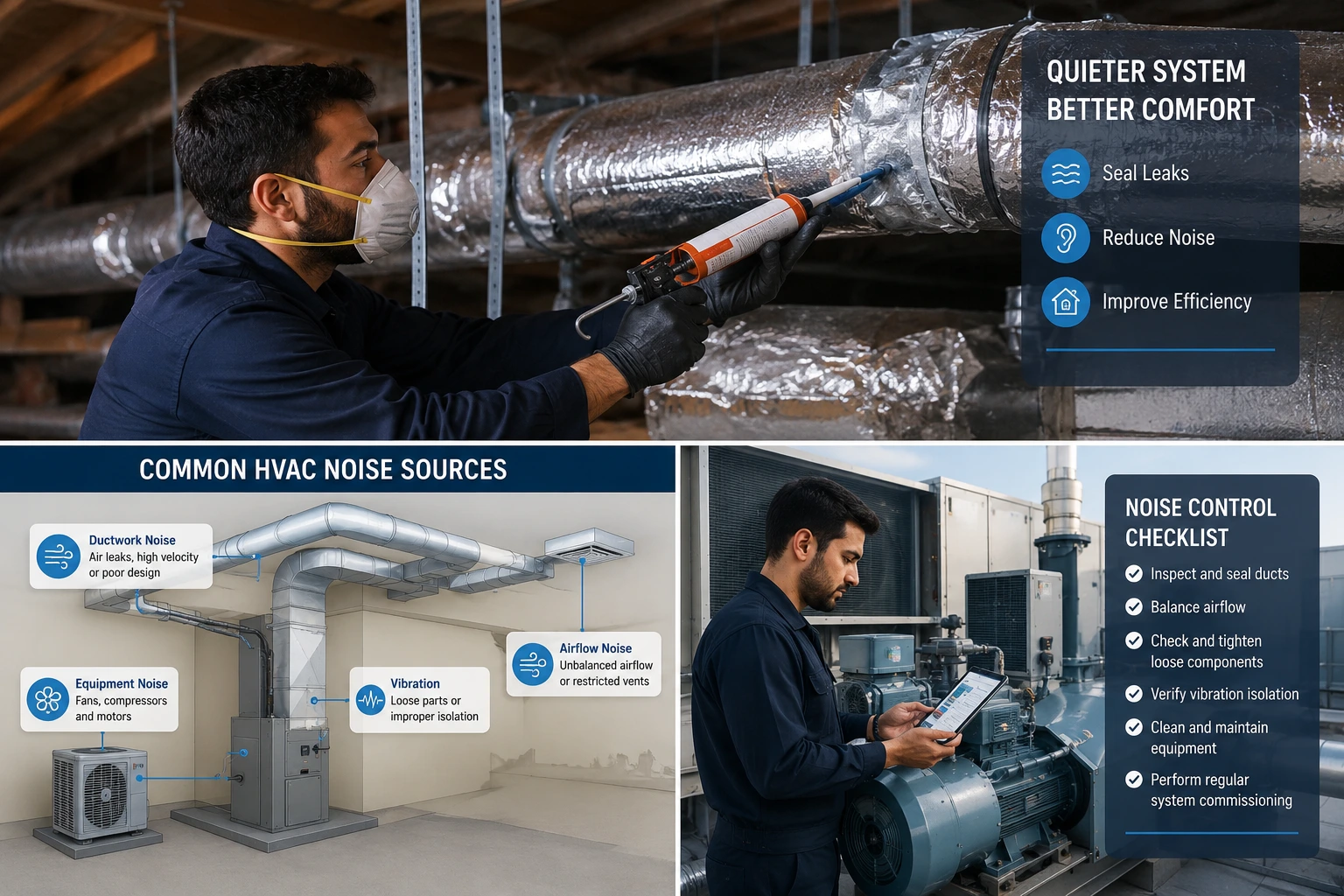 Noise Control Solutions for Residential and Commercial HVAC