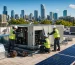 Converting rooftop units into green